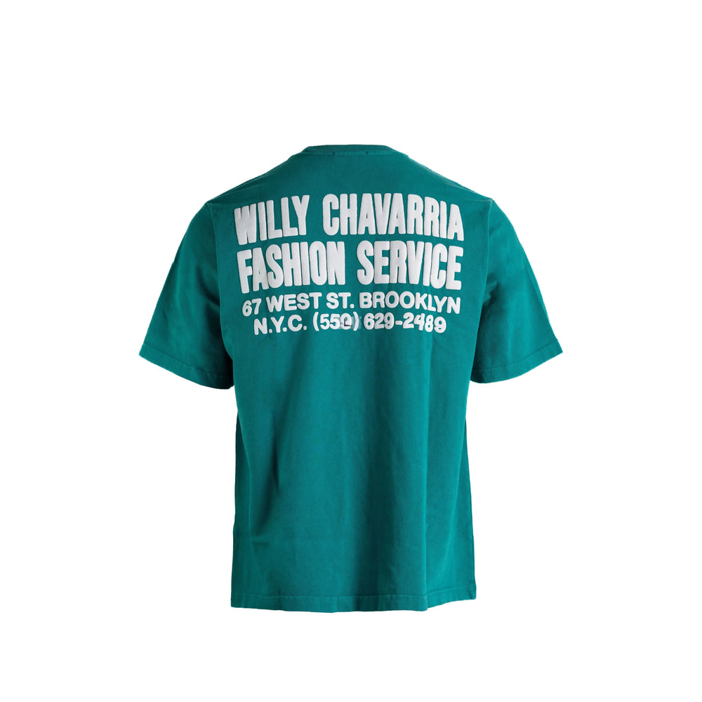 Willy Chavarria Green T-Shirts & Vests - T-Shirts Men Willy Chavarria