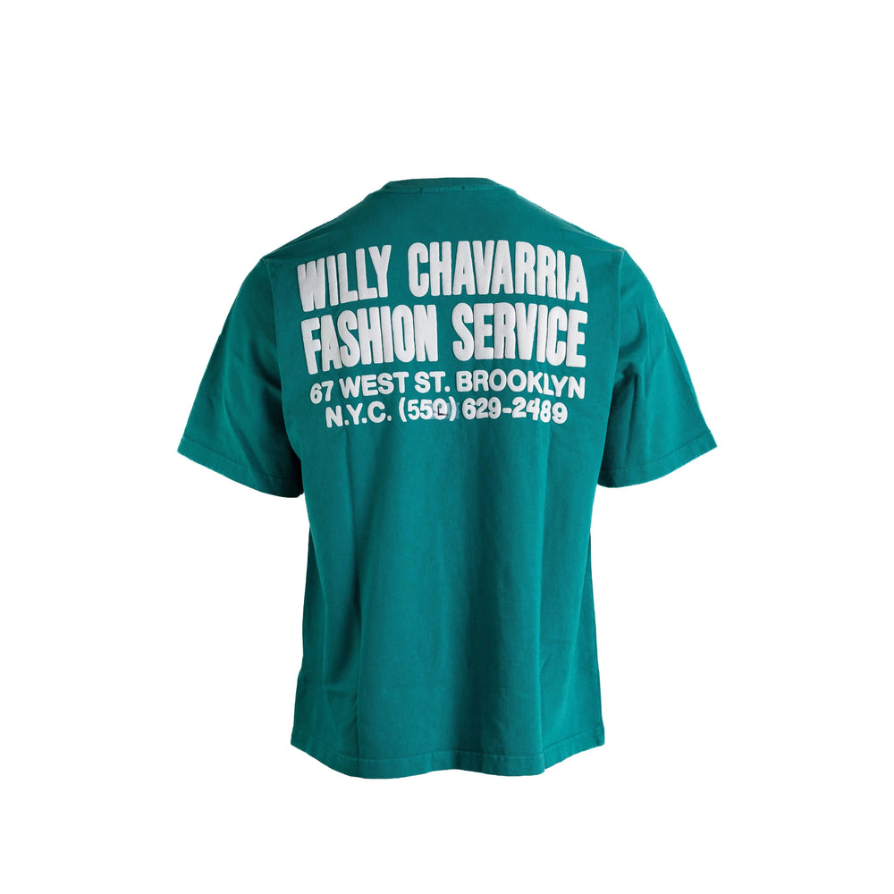 Willy Chavarria Green T-Shirts & Vests Men Willy Chavarria