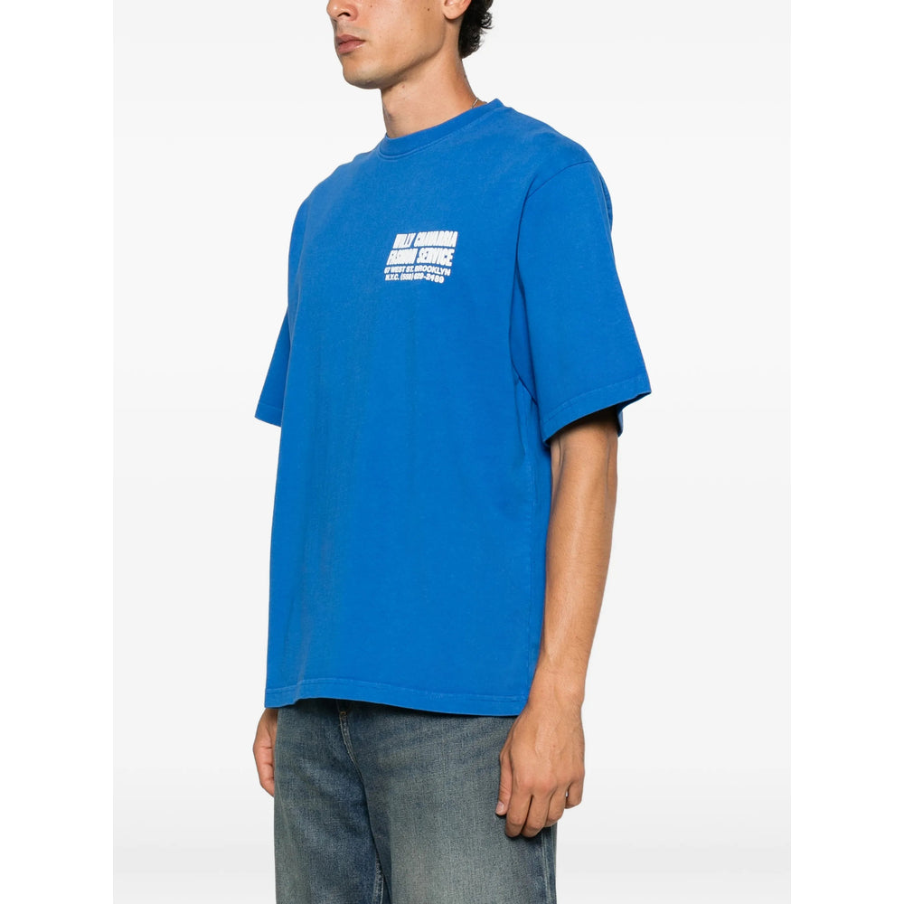 Willy Chavarria Blue T-Shirts & Vests - T-Shirts Men Willy Chavarria
