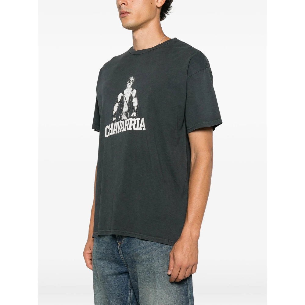 Willy Chavarria Grey T-Shirts & Vests - T-Shirts Men Willy Chavarria