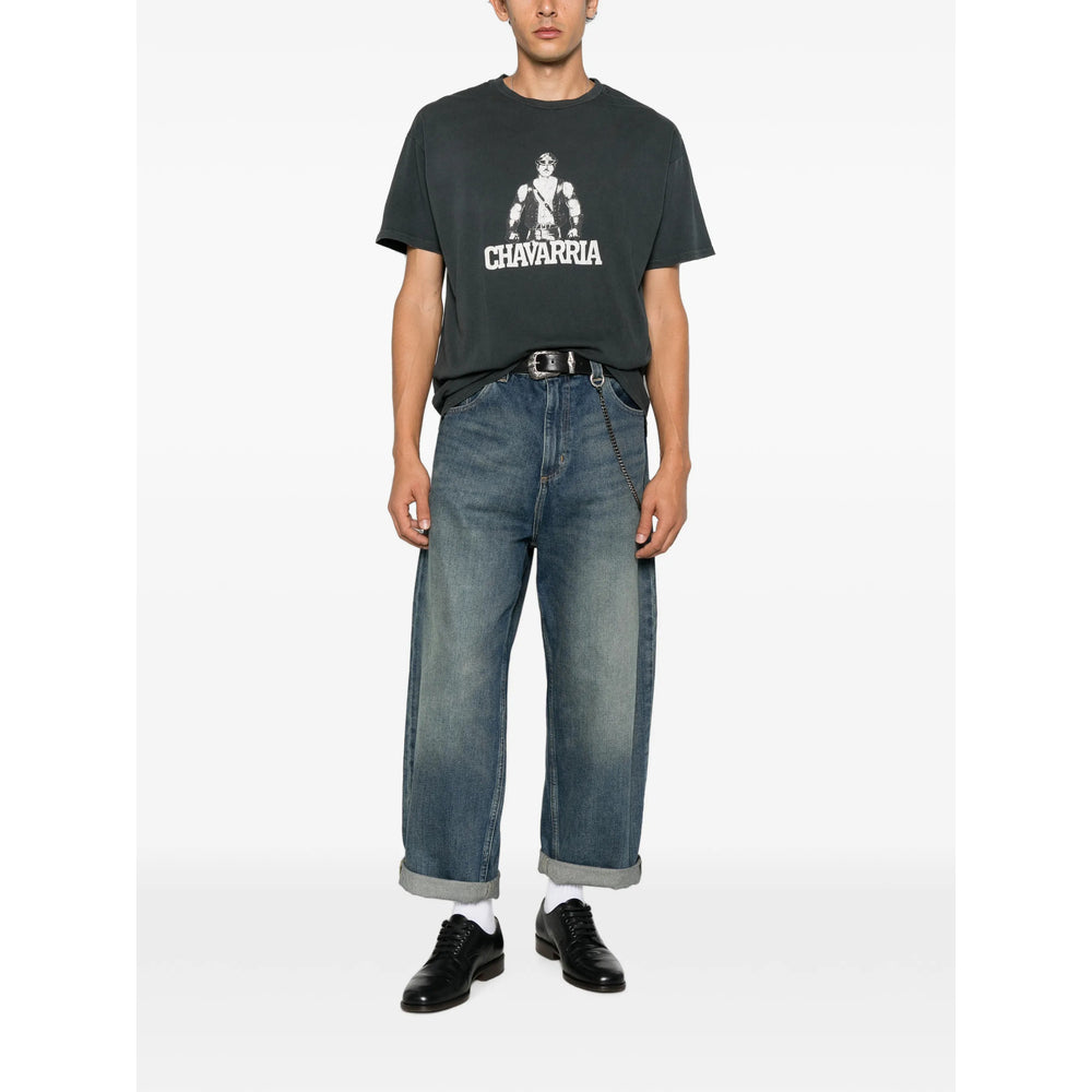 Willy Chavarria Grey T-Shirts & Vests - T-Shirts Men Willy Chavarria