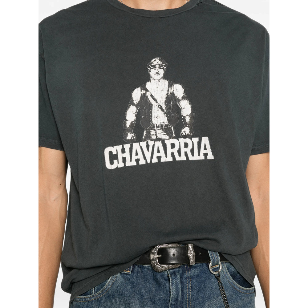 Willy Chavarria Grey T-Shirts & Vests - T-Shirts Men Willy Chavarria