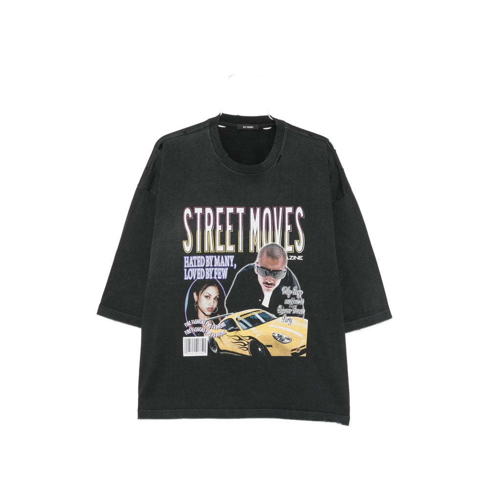 Willy Chavarria Black T-Shirts & Vests - T-Shirts Men Willy Chavarria