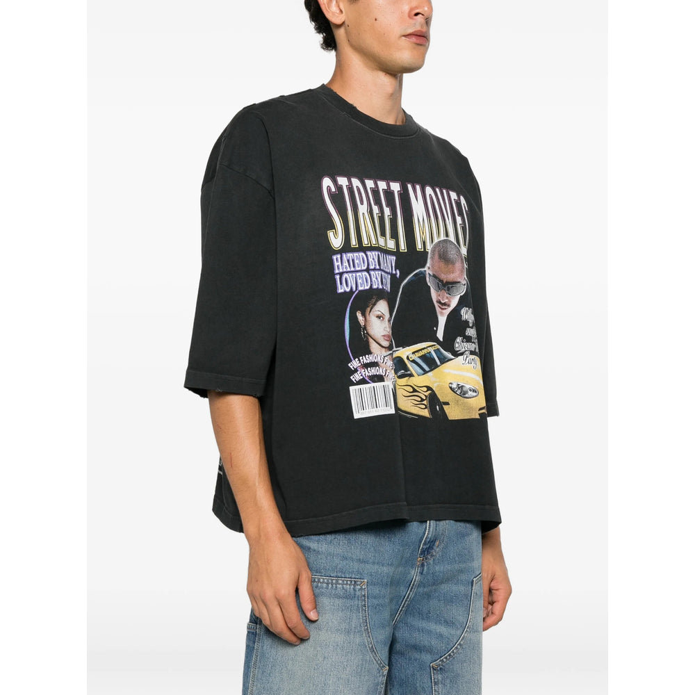 Willy Chavarria Black T-Shirts & Vests - T-Shirts Men Willy Chavarria