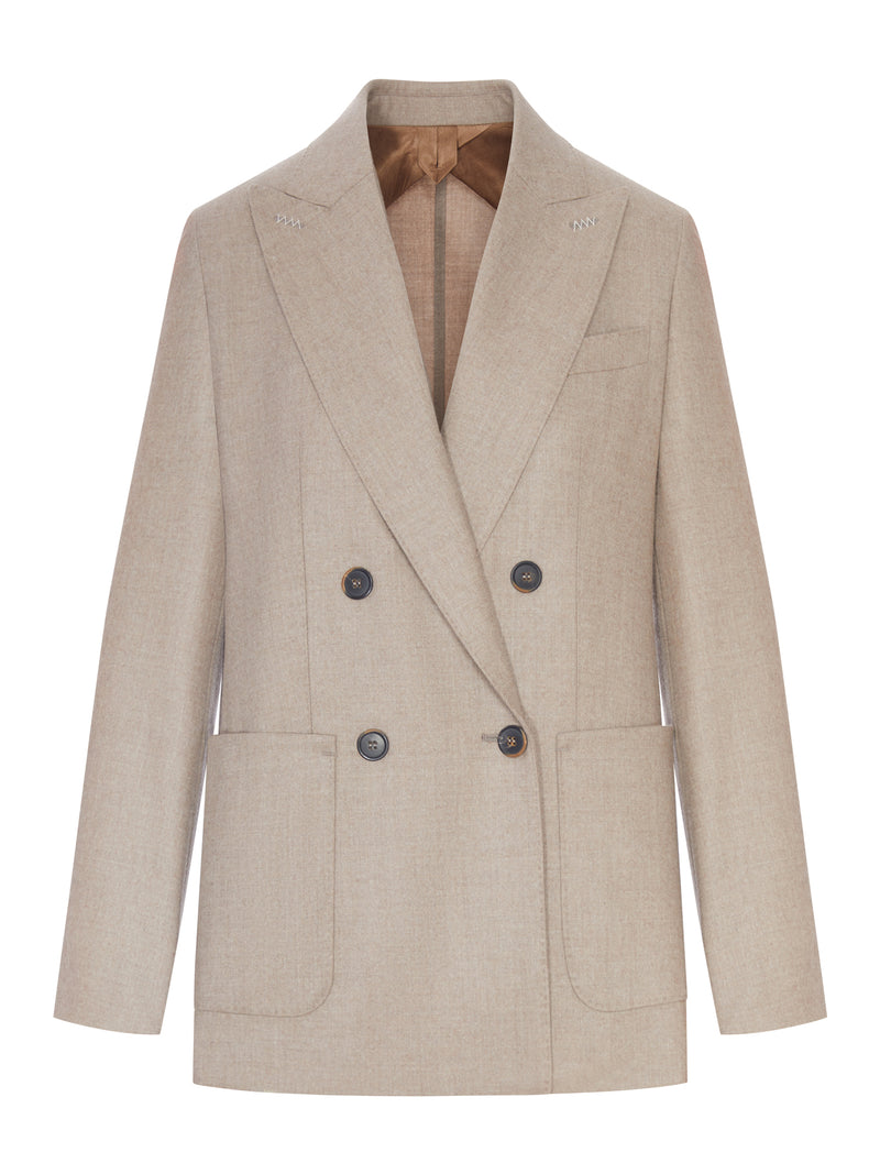 Max Mara Women Cashmere Foulé Blazer MAX MARA