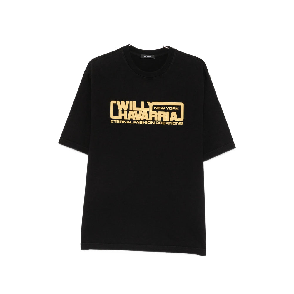 Willy Chavarria Black T-Shirts & Vests - T-Shirts Men Willy Chavarria