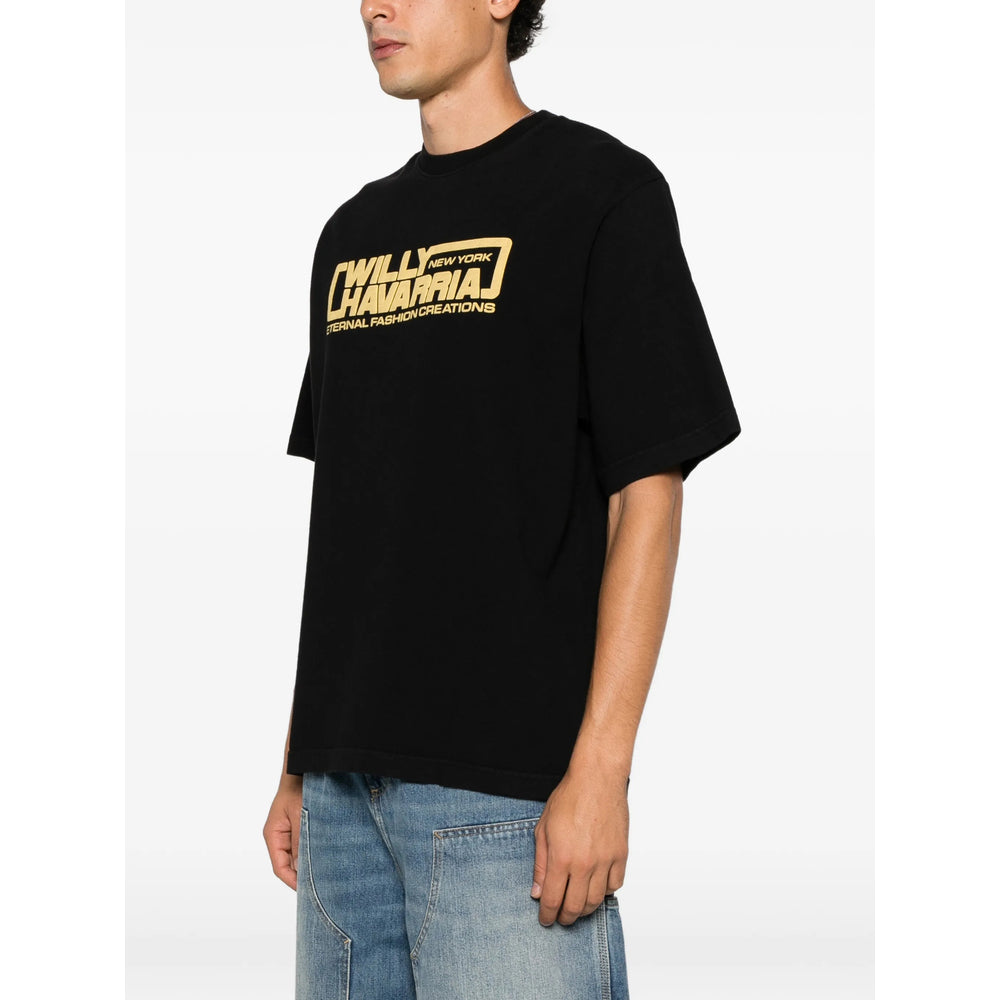 Willy Chavarria Black T-Shirts & Vests - T-Shirts Men Willy Chavarria