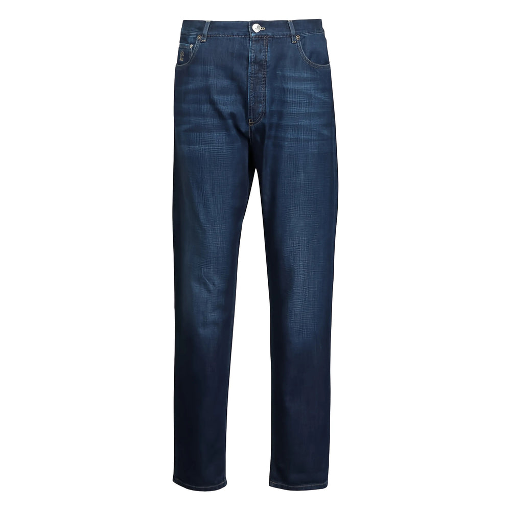 Brunello Cucinelli Blue Denim - Regular & Straight-Leg Jeans Men BRUNELLO CUCINELLI