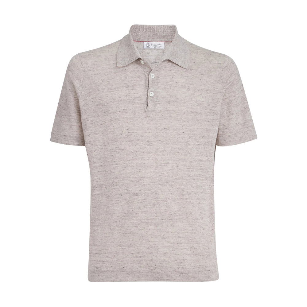 Brunello Cucinelli Neutrals Polo Shirts Men BRUNELLO CUCINELLI