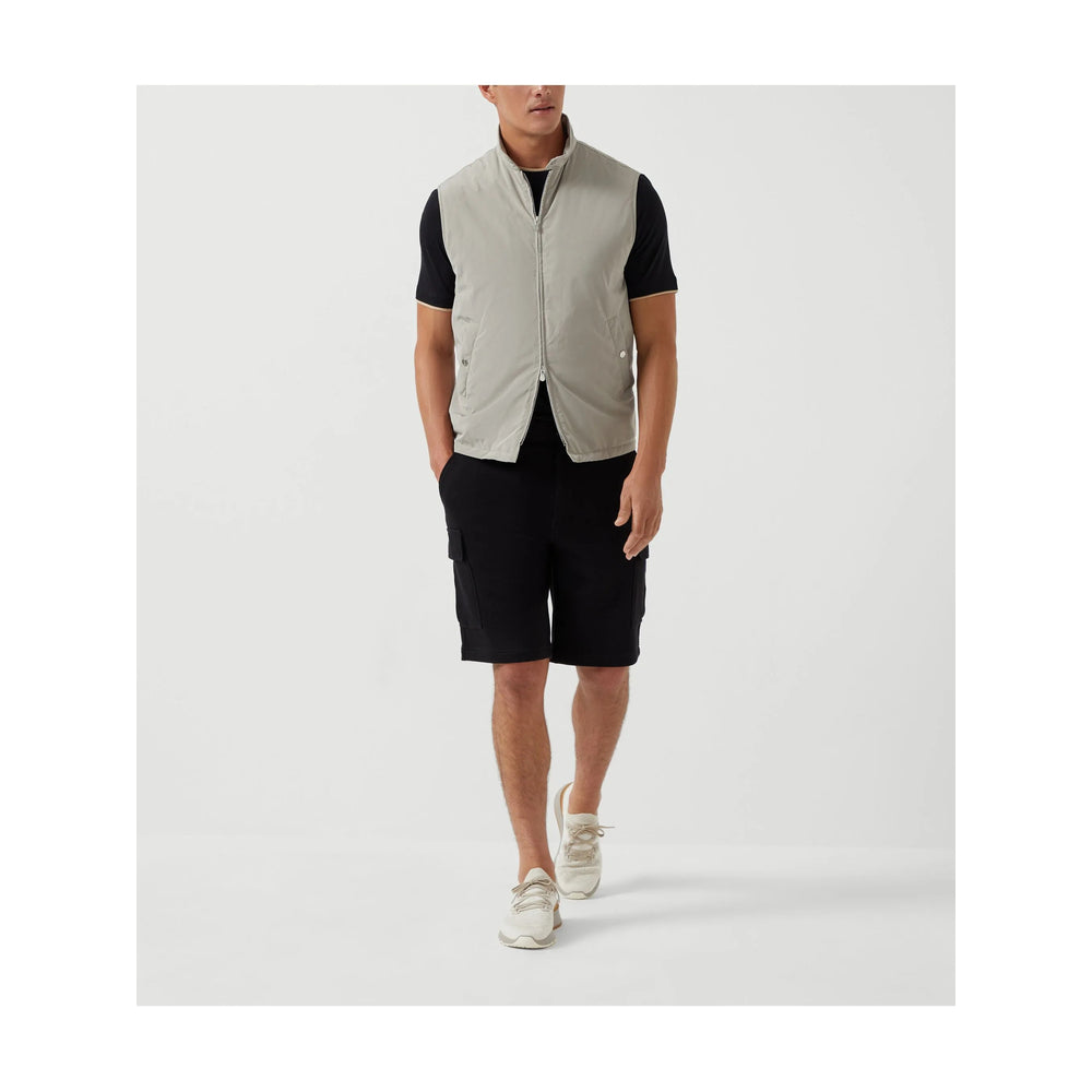 Brunello Cucinelli Black Shorts - Track & Running Shorts Men BRUNELLO CUCINELLI