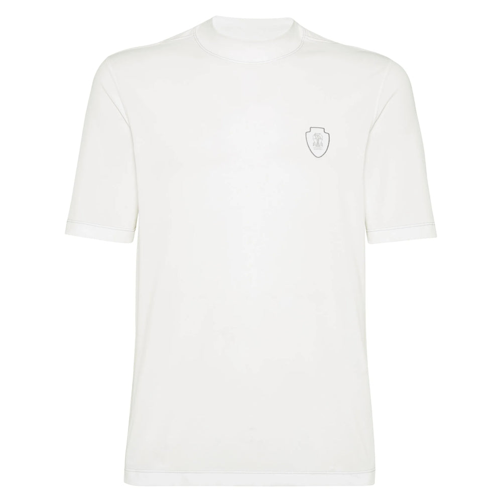 Brunello Cucinelli White T-Shirts & Vests - T-Shirts Men BRUNELLO CUCINELLI
