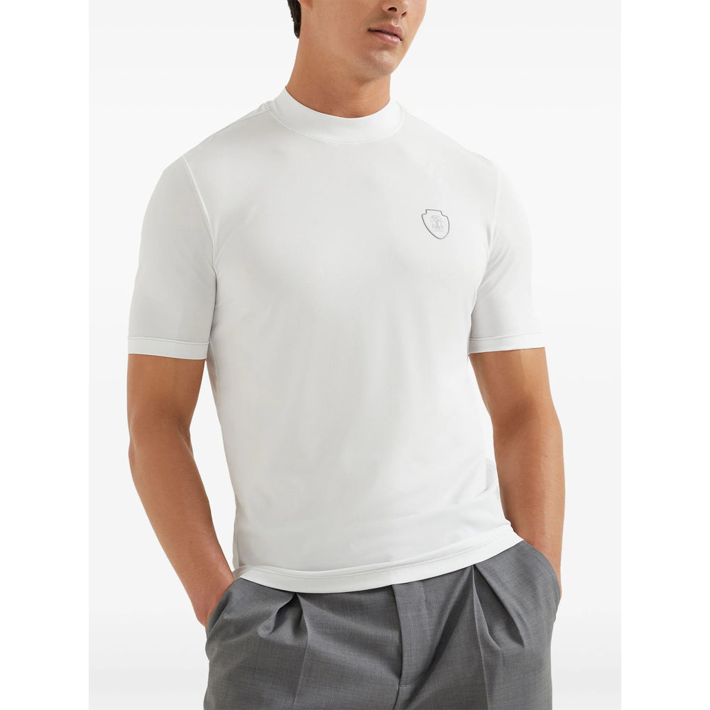 Brunello Cucinelli White T-Shirts & Vests - T-Shirts Men BRUNELLO CUCINELLI