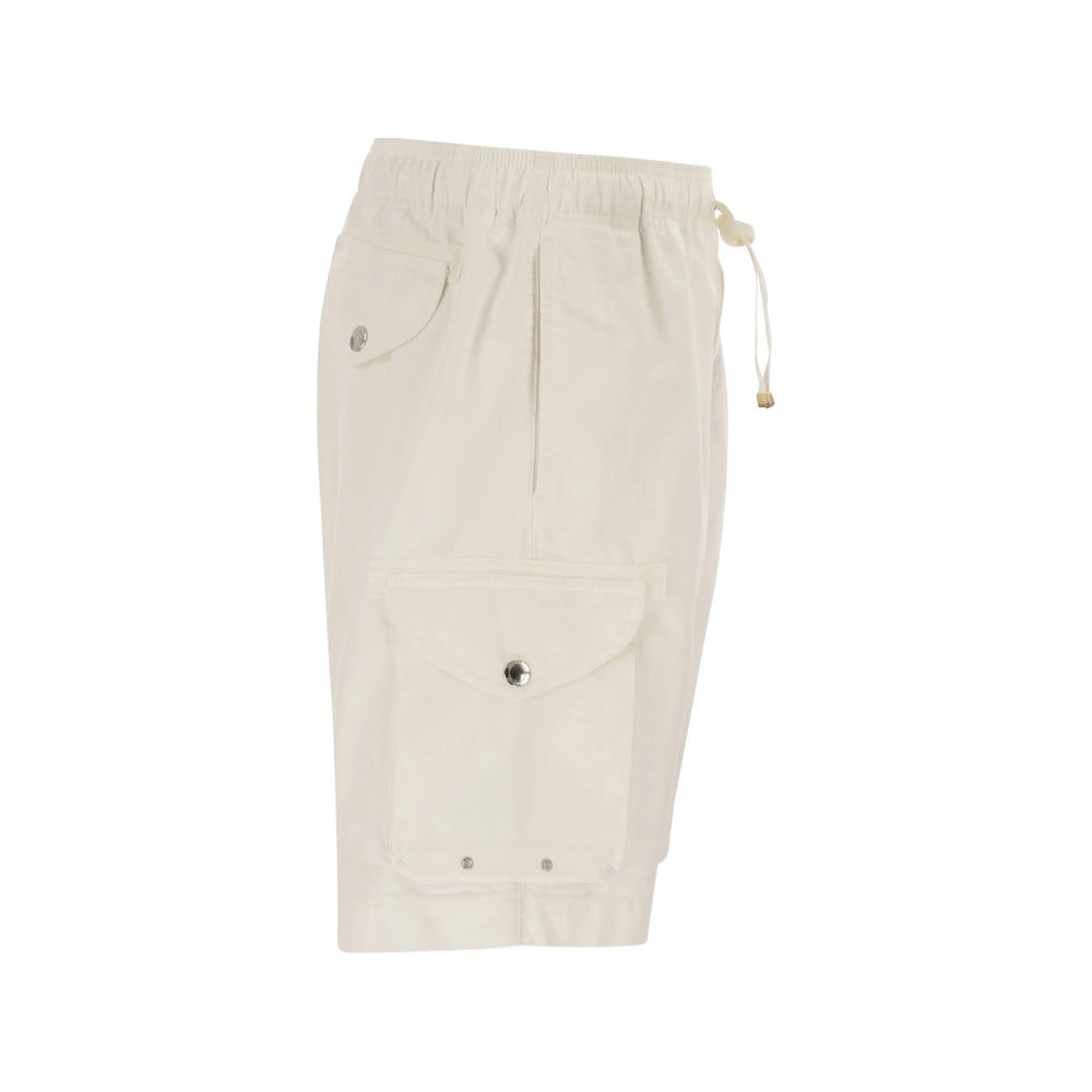 Brunello Cucinelli Neutrals Shorts - Cargo Shorts Men BRUNELLO CUCINELLI