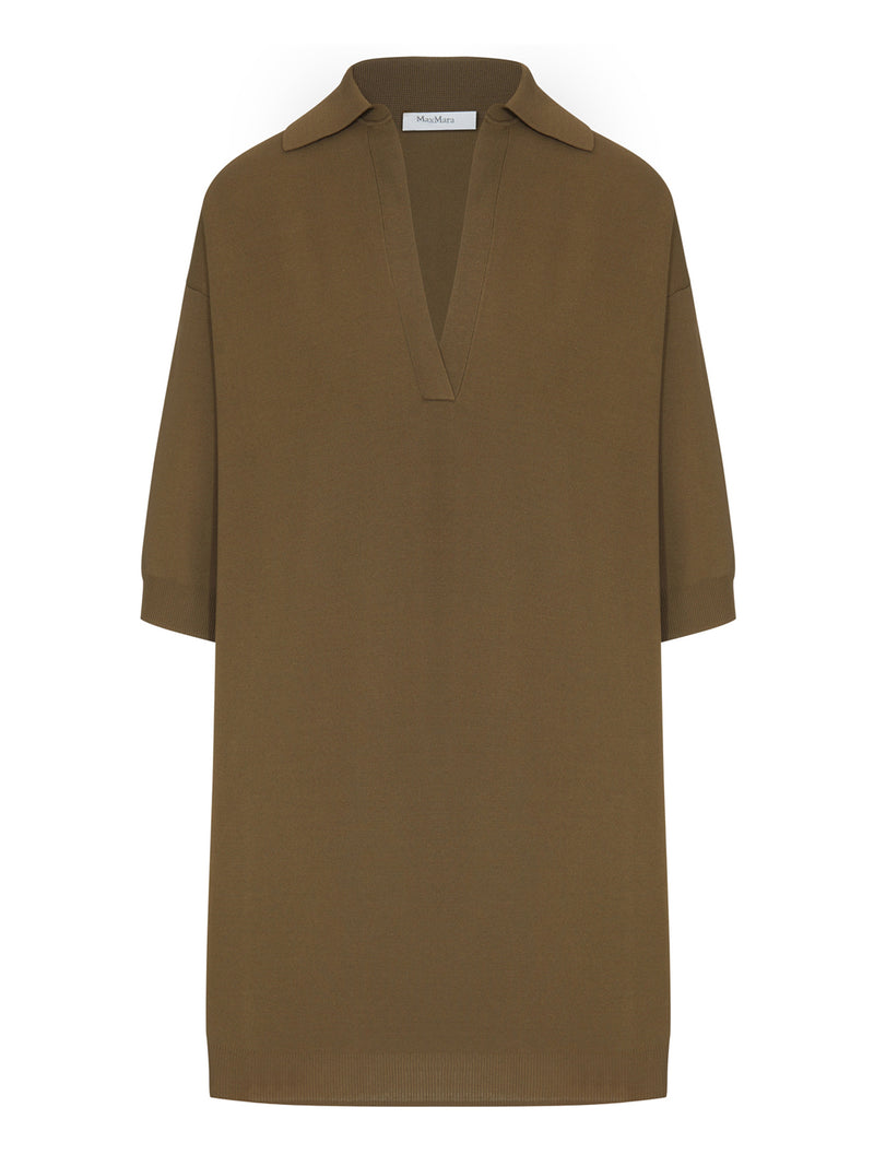 Max Mara Women Long Viscose Crepe Sweater MAX MARA