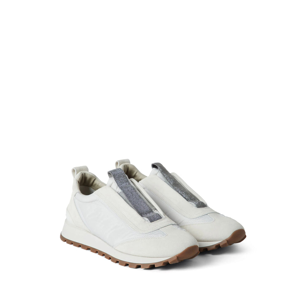 Brunello Cucinelli White Trainers Women BRUNELLO CUCINELLI