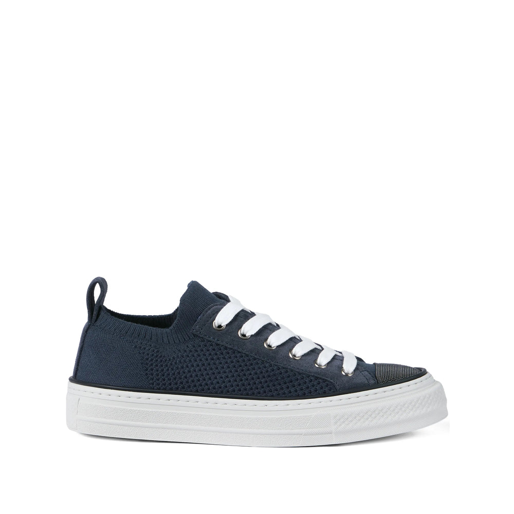 Brunello Cucinelli Blue Trainers Women BRUNELLO CUCINELLI