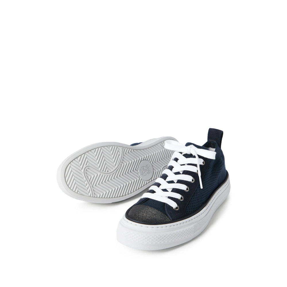 Brunello Cucinelli Blue Trainers Women BRUNELLO CUCINELLI