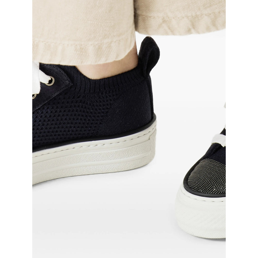Brunello Cucinelli Blue Trainers Women BRUNELLO CUCINELLI