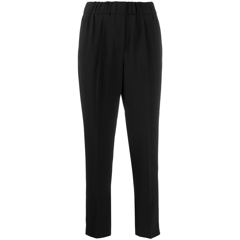 Brunello Cucinelli Black Trousers - Tailored Trousers Women BRUNELLO CUCINELLI