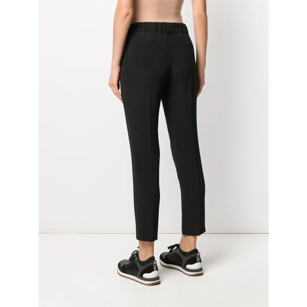Brunello Cucinelli Black Trousers - Tailored Trousers Women BRUNELLO CUCINELLI