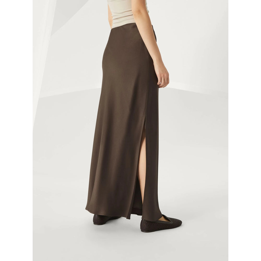 Brunello Cucinelli Brown Skirts - High-Waisted Skirts Women BRUNELLO CUCINELLI