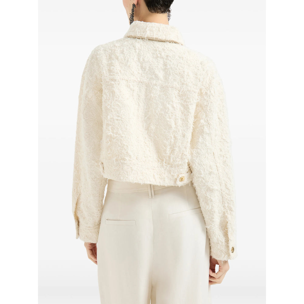 Brunello Cucinelli Neutrals Jackets - Denim Jackets Women BRUNELLO CUCINELLI