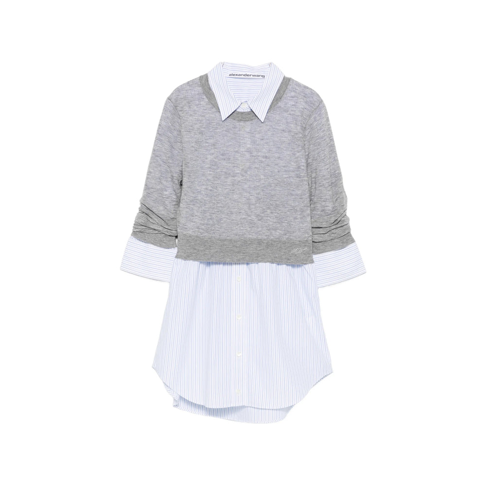 Alexander Wang Grey Knitwear - Jumpers Women ALEXANDER WANG