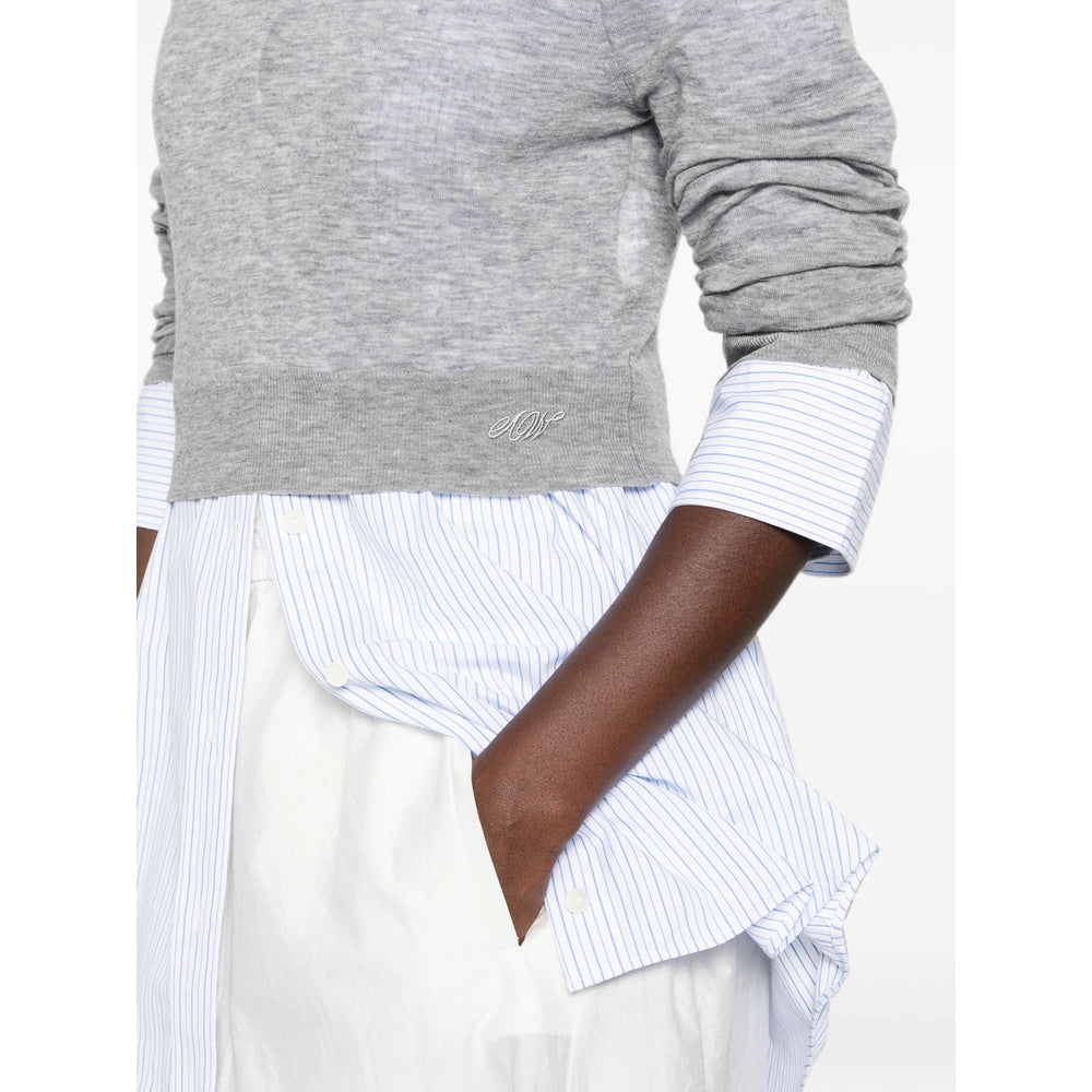 Alexander Wang Grey Knitwear - Jumpers Women ALEXANDER WANG