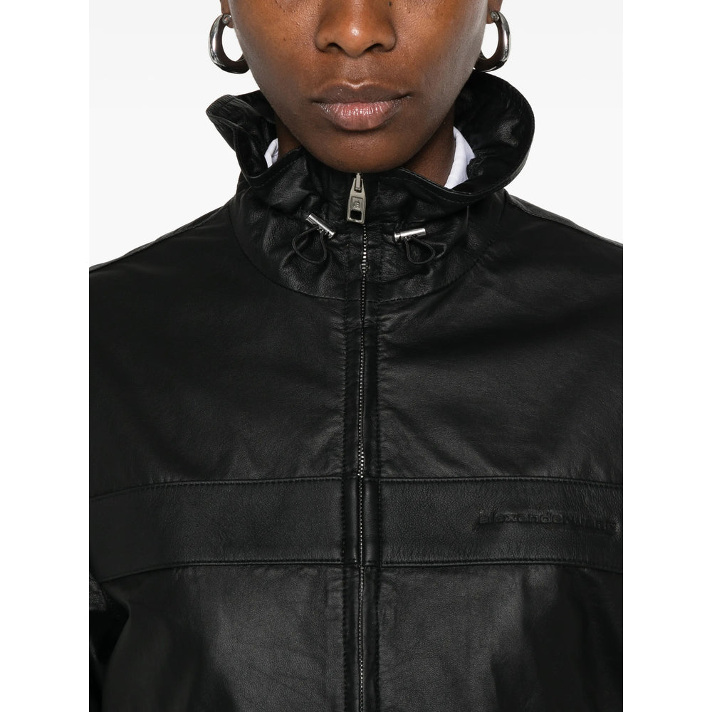 Alexander Wang Black Jackets - Leather Jackets Women ALEXANDER WANG