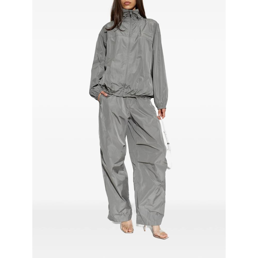 Alexander Wang Grey Trousers - Track Pants Women Women ALEXANDER WANG