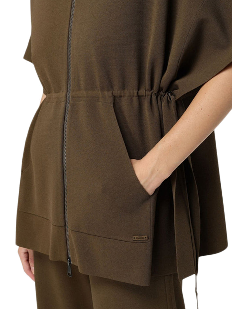 Max Mara Women Wide Viscose Crepe Cardigan MAX MARA