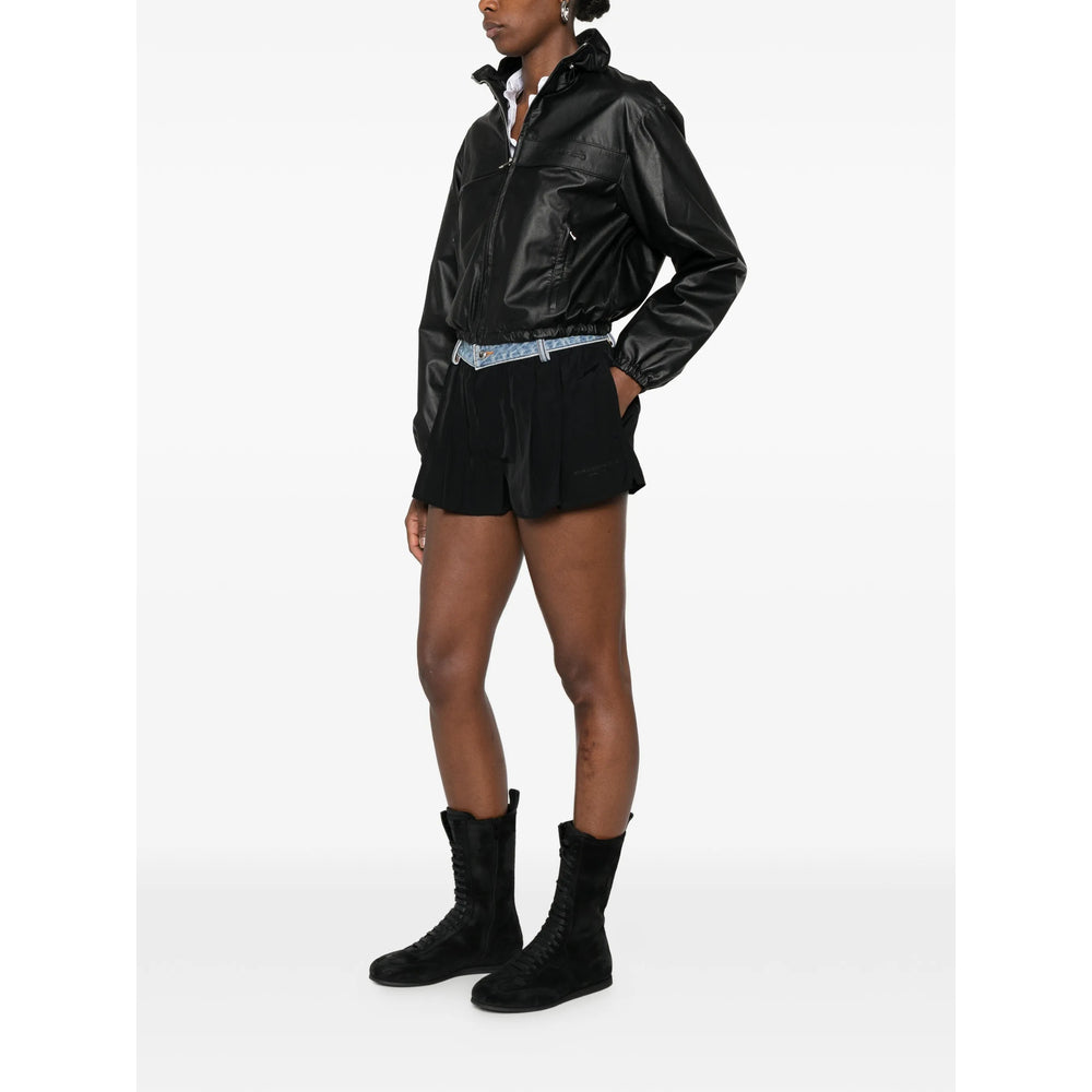 Alexander Wang Black Shorts - Mini Shorts Women ALEXANDER WANG