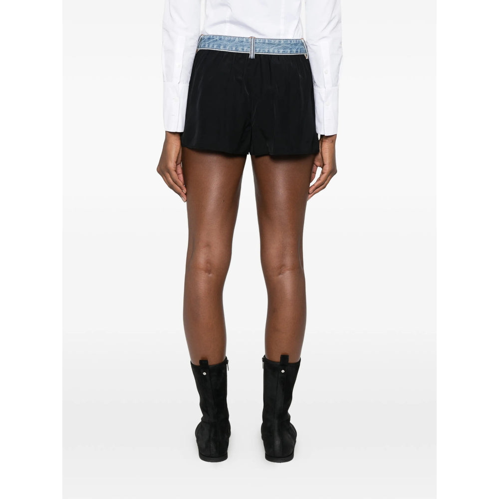Alexander Wang Black Shorts - Mini Shorts Women ALEXANDER WANG