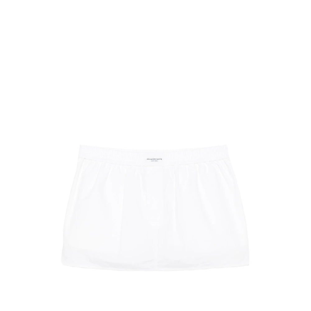 Alexander Wang White Shorts - Mini Shorts Women ALEXANDER WANG