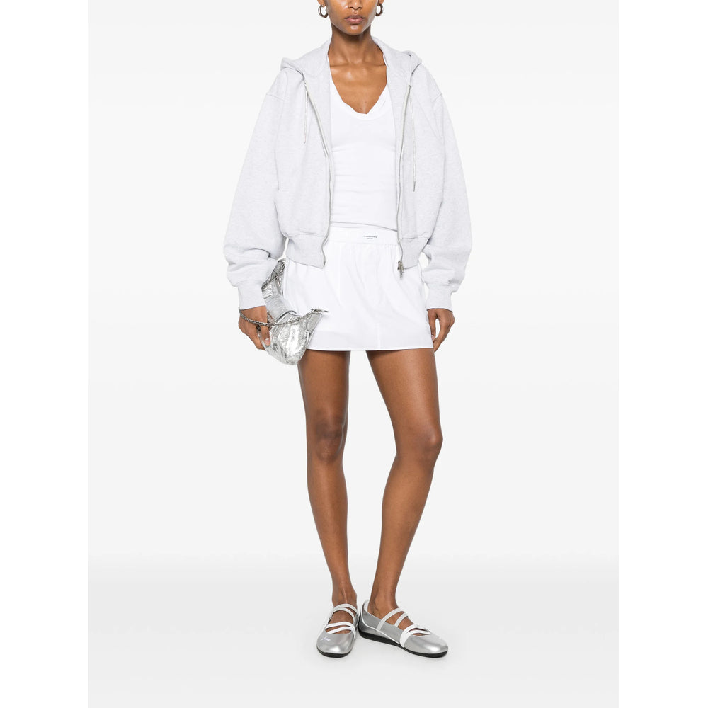 Alexander Wang White Shorts - Mini Shorts Women ALEXANDER WANG