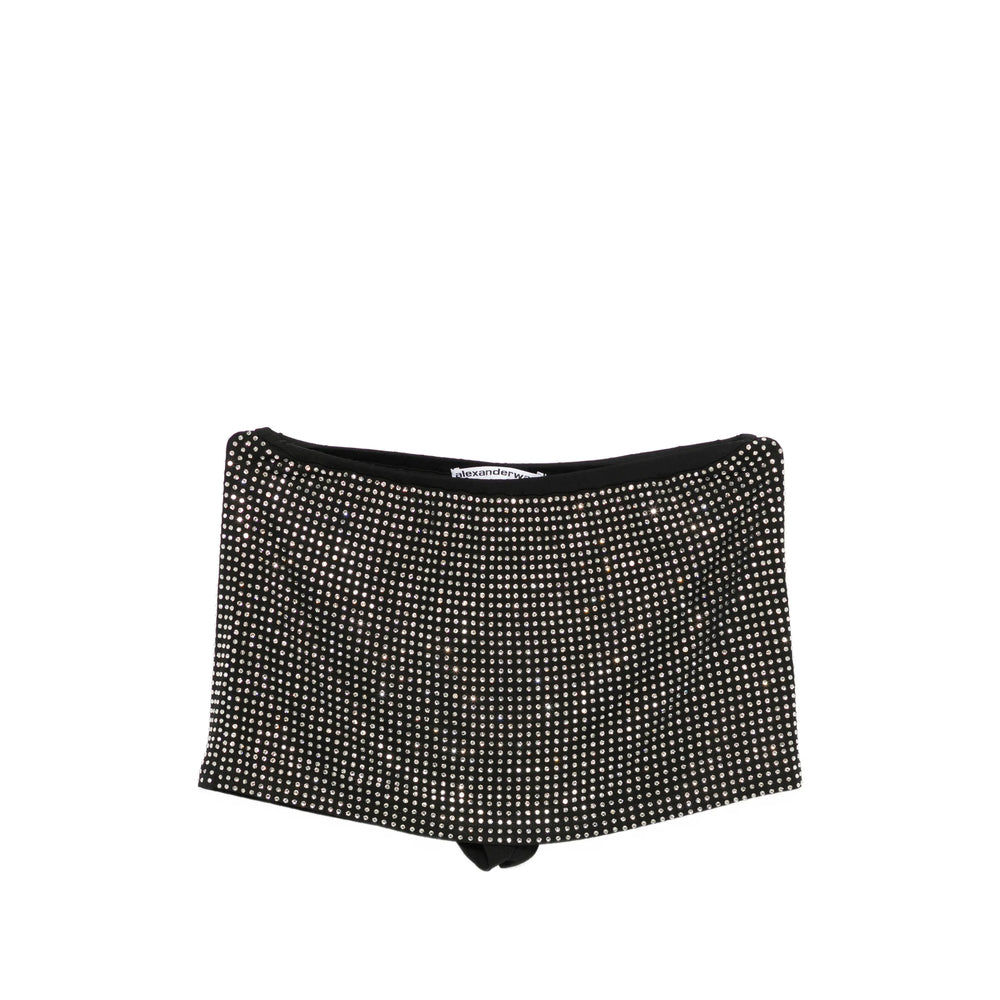 Alexander Wang Black Shorts - Mini Shorts Women ALEXANDER WANG