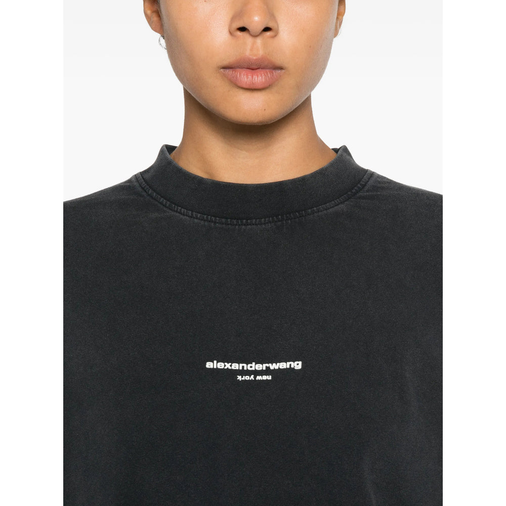 Alexander Wang Black Tops - T-Shirts & Jerseys Women ALEXANDER WANG