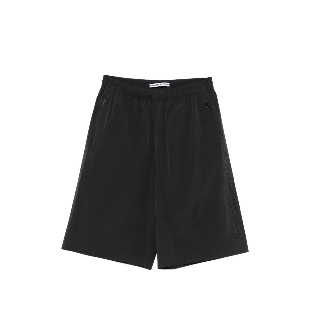 Alexander Wang Black Trousers - Cropped Trousers Women ALEXANDER WANG