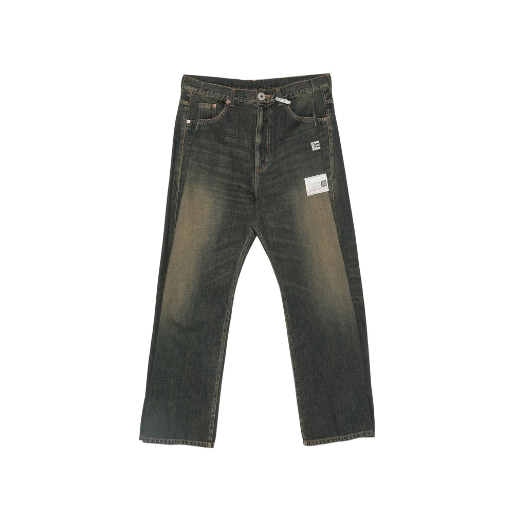 Maison Mihara Yasuhiro Blue Denim - Regular & Straight-Leg Jeans Men MAISON MIHARA YASUHIRO