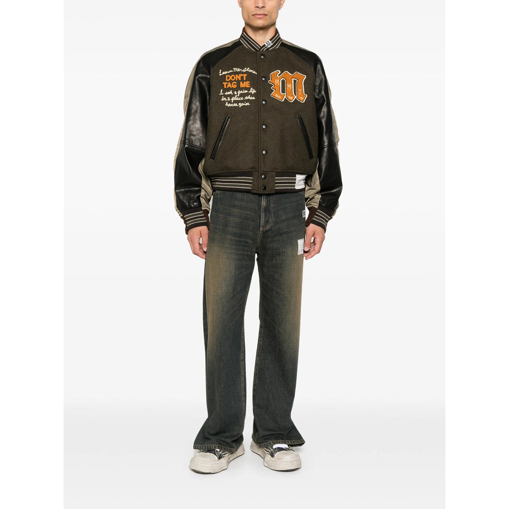 Maison Mihara Yasuhiro Blue Denim - Regular & Straight-Leg Jeans Men MAISON MIHARA YASUHIRO