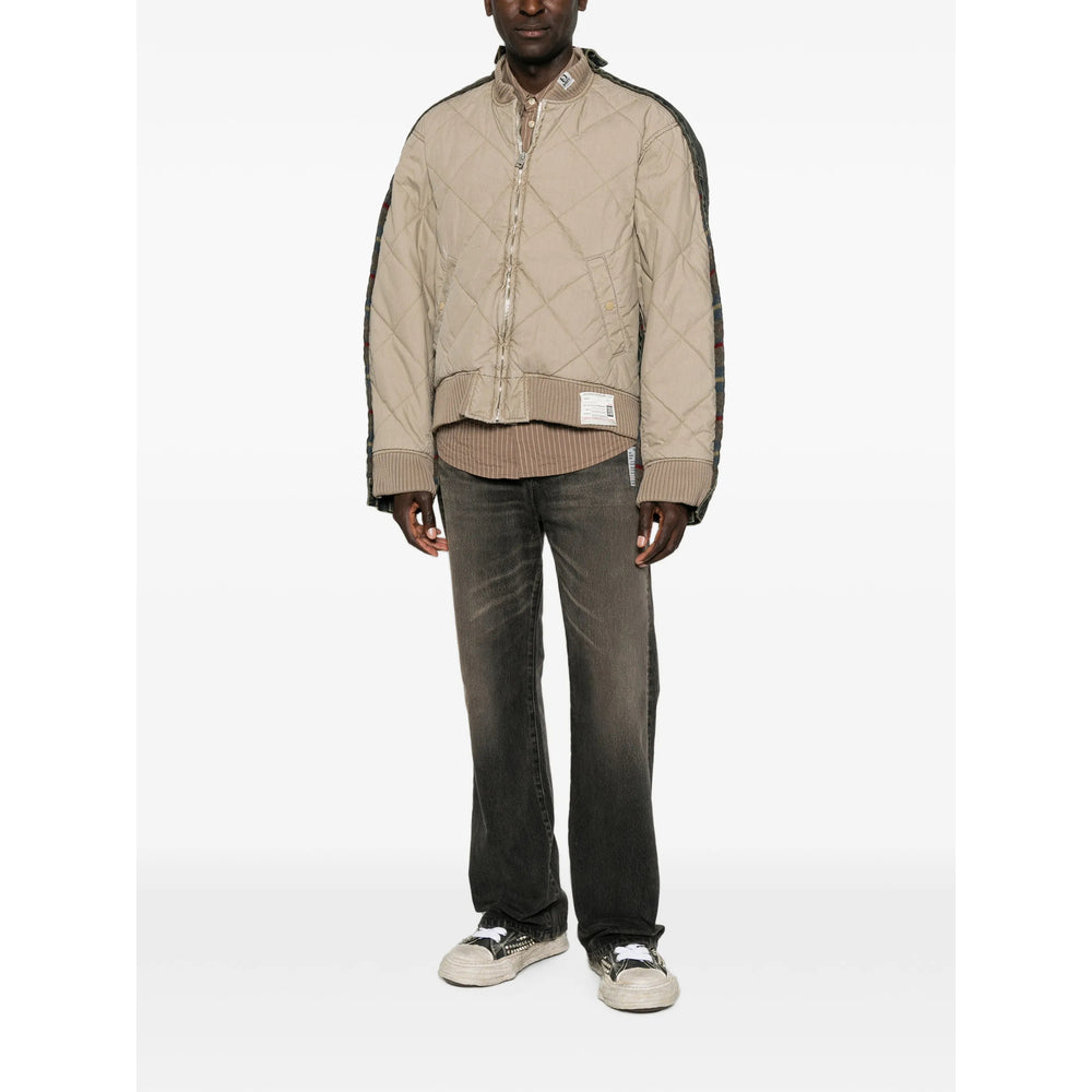 Maison Mihara Yasuhiro Black Denim - Regular & Straight-Leg Jeans Men MAISON MIHARA YASUHIRO