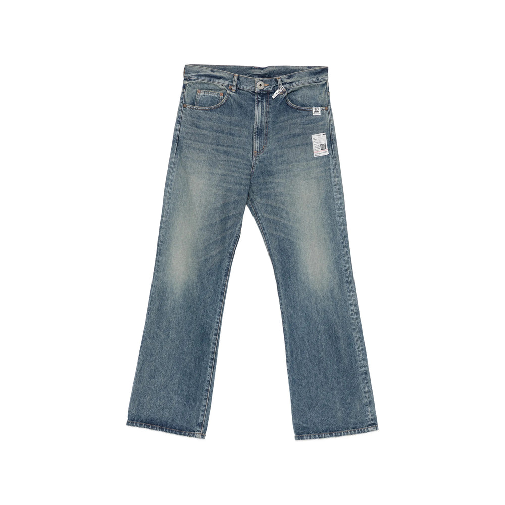 Maison Mihara Yasuhiro Blue Denim - Regular & Straight-Leg Jeans Men MAISON MIHARA YASUHIRO