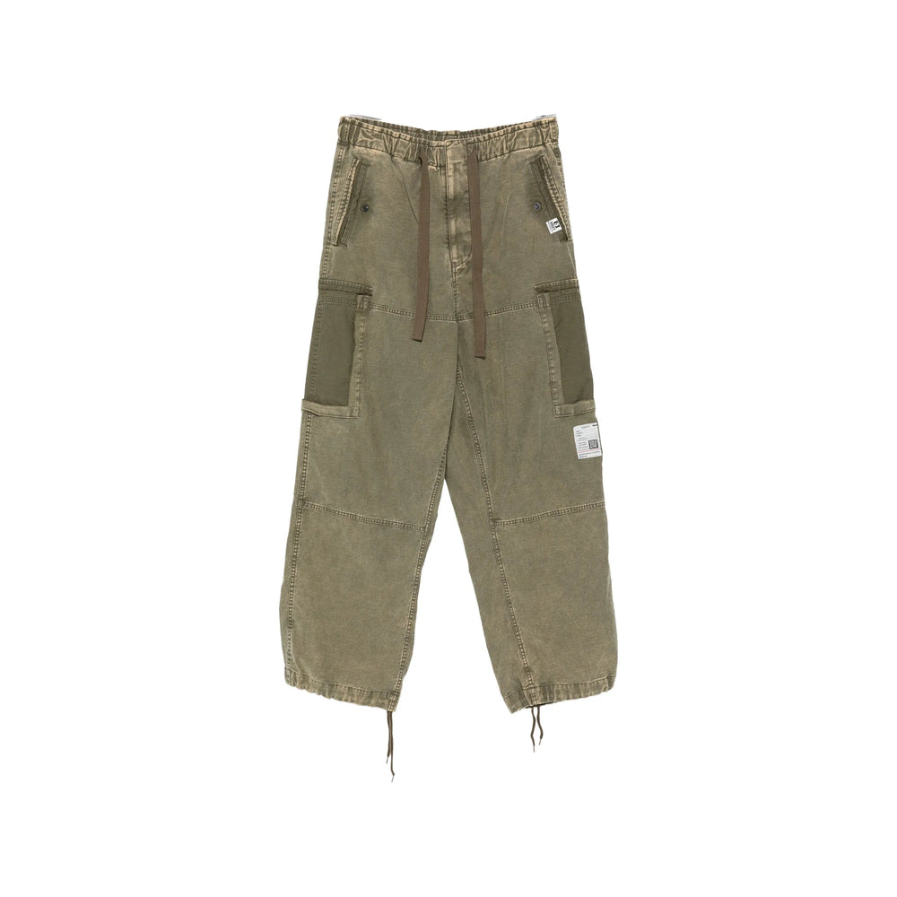 Maison Mihara Yasuhiro Green Trousers - Wide-Leg Trousers Men MAISON MIHARA YASUHIRO