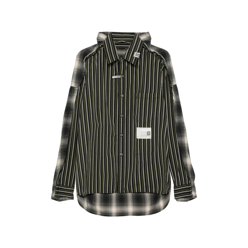 Maison Mihara Yasuhiro Black Shirts Men MAISON MIHARA YASUHIRO