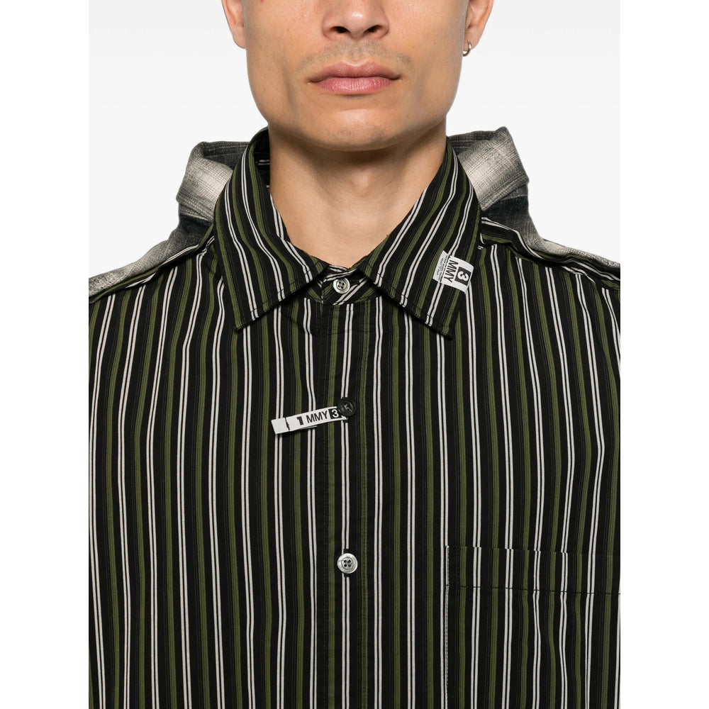 Maison Mihara Yasuhiro Black Shirts Men MAISON MIHARA YASUHIRO