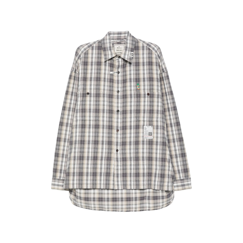 Maison Mihara Yasuhiro Grey Shirts Men MAISON MIHARA YASUHIRO