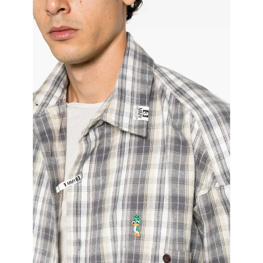 Maison Mihara Yasuhiro Grey Shirts Men MAISON MIHARA YASUHIRO