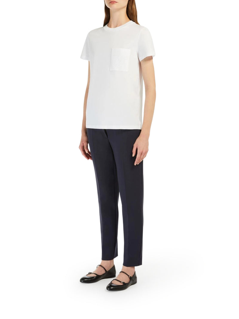 Max Mara Women Cotton Jersey T-Shirt MAX MARA