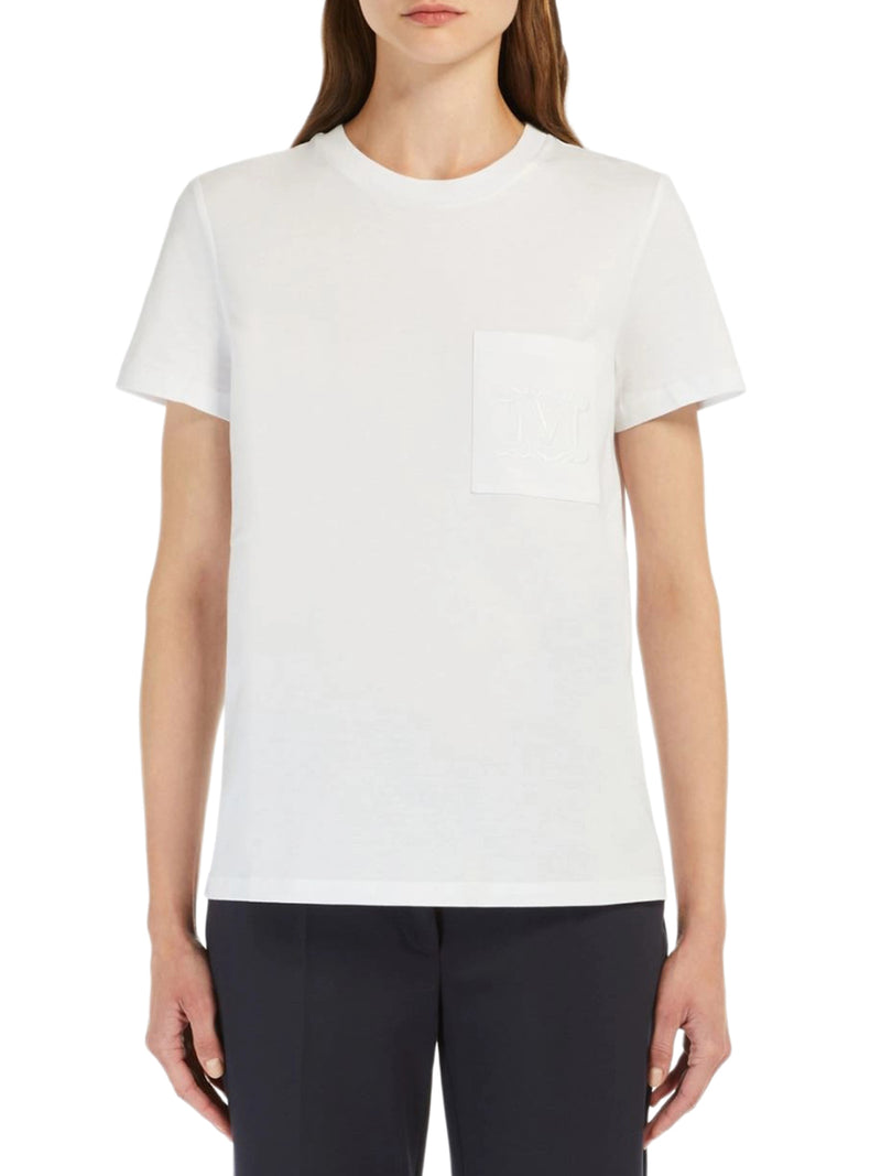 Max Mara Women Cotton Jersey T-Shirt MAX MARA