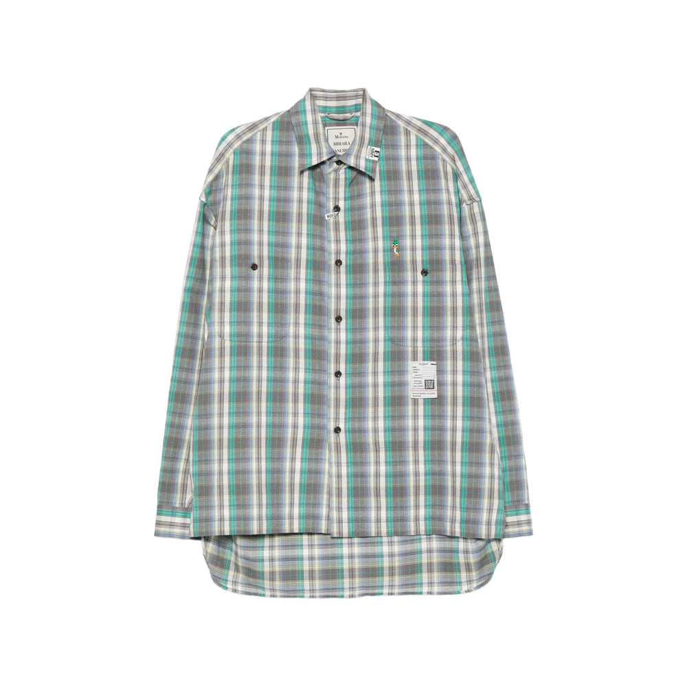 Maison Mihara Yasuhiro Green Shirts Men MAISON MIHARA YASUHIRO